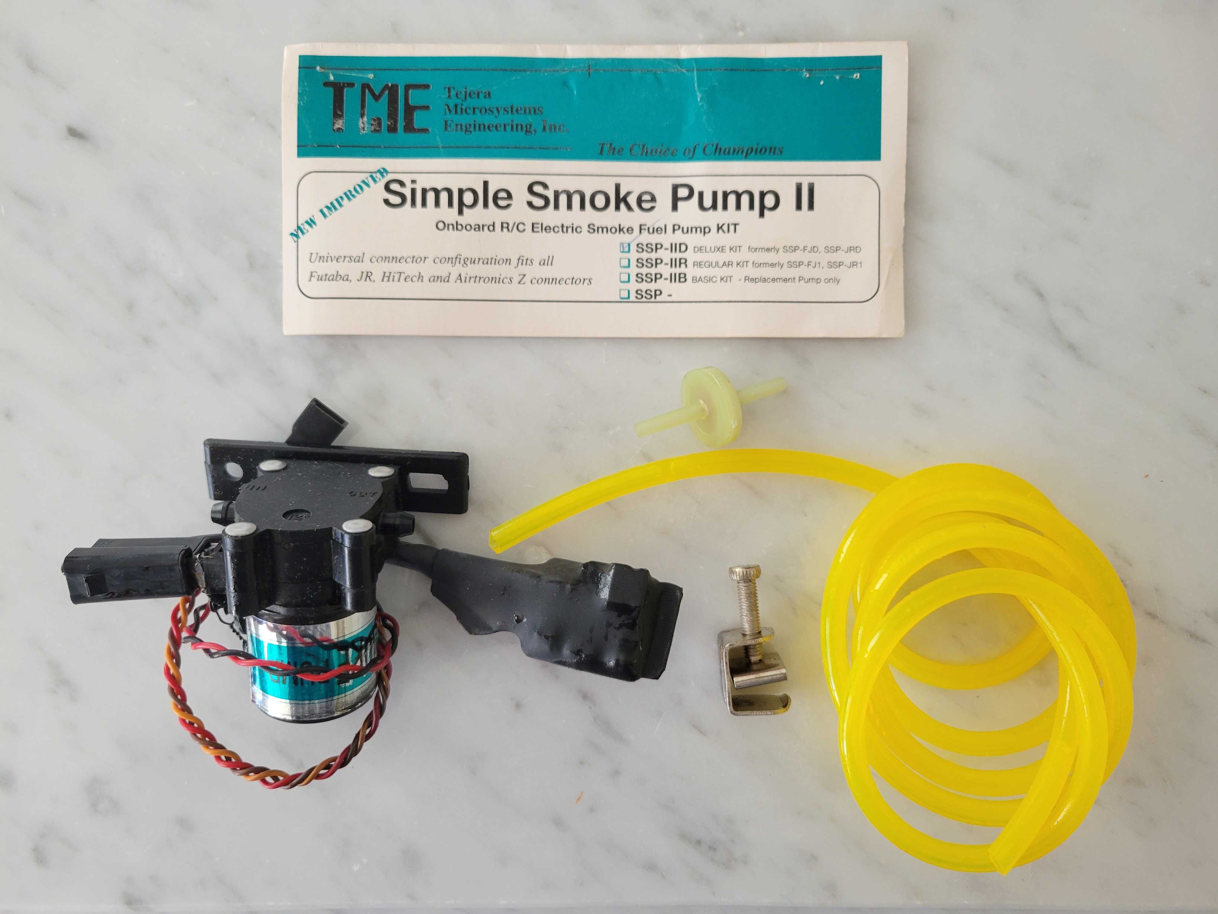 (image for) TME SIMPLE SMOKE PUMP II-COMPLETE